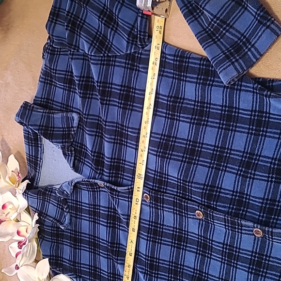 VELOUR Shacket / button up Top - Picture 11 of 16